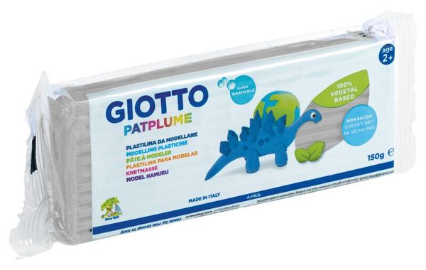 GIOTTO Patplume Kinder-Softknete, 12 x 150 g, farbig sortiert