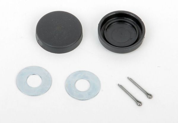Zierkappen-Set, Splint & Unterlegscheibe, 6 teilig