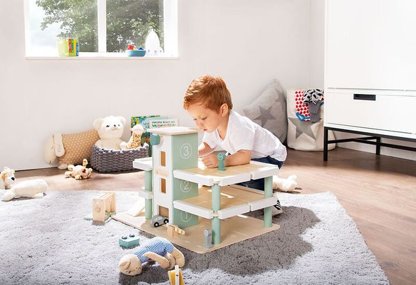 PINOLINO Parkhaus Kurt mit Zubehör