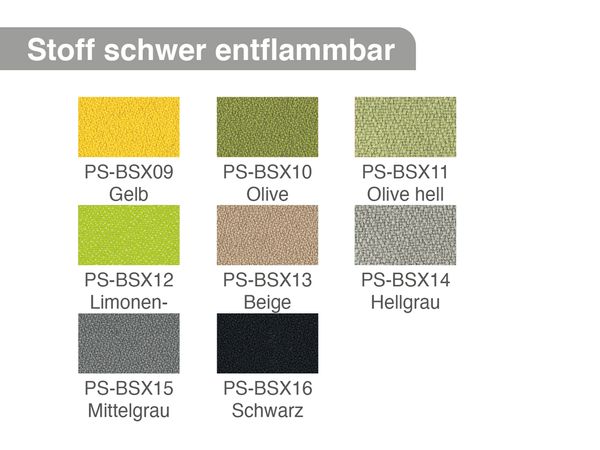 Akustiksofa, 2-3 Sitzer, schwer entflammbarer Stoff Akustiksofa, 2-3 Sitzer, schwer entflammbarer Stoff