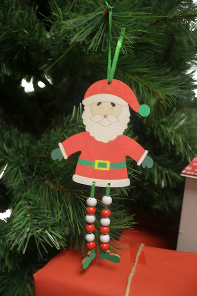 Schlenkerfiguren Weihnachten, 6 Stück