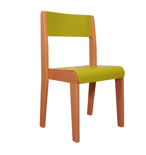 Krippen-/Kindergartenstuhl, Sitzhöhe 18 - 35 cm, versch. Farben, 1 St.