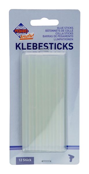 Heißklebesticks, Ø 7 mm, 12 Stück Heißklebesticks, Ø 7 mm, 12 Stück