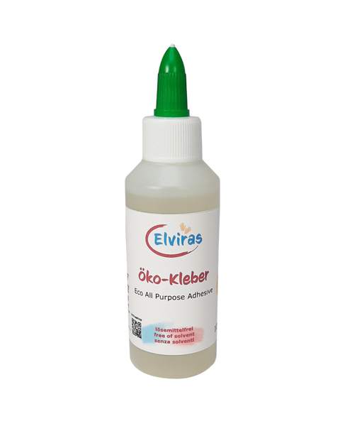 ELVIRAS Öko-Kleber (auswaschbar), 100 ml