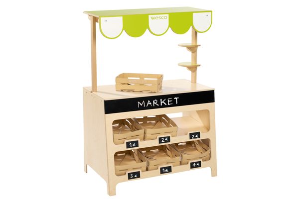 Set Marktstand Gastronom und Kisten Set Marktstand Gastronom und Kisten