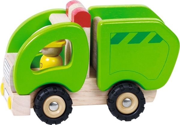 GOKI Müllwagen, Holz, ab 2 Jahre