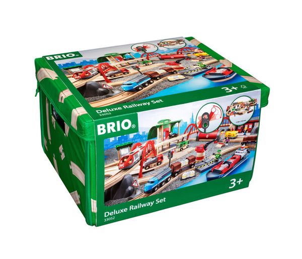 BRIO Straßen & Schienen Bahn Set Deluxe, ab 1 Spieler, ab 3 Jahre BRIO Straßen & Schienen Bahn Set Deluxe, ab 1 Spieler, ab 3 Jahre