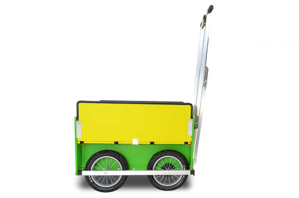 Krippenwagen Fritz Kobaltblau-Grün, 6-Sitzer