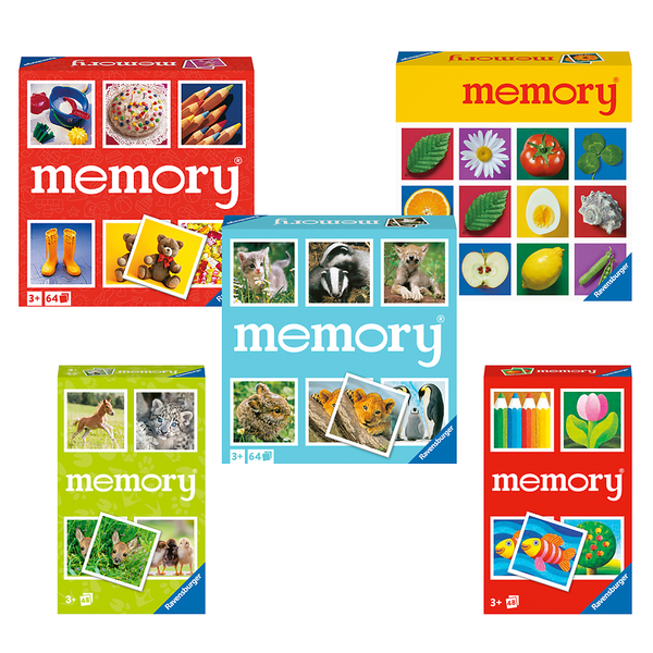 RAVENSBURGER KiGa Set - Memory Highlights, ab 3 Jahre (5 Teile) RAVENSBURGER KiGa Set - Memory Highlights, ab 3 Jahre (5 Teile)