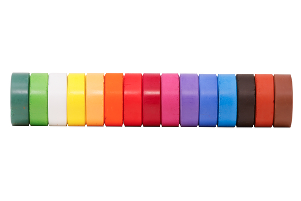 Temperablöcke, 55 mm, 6 Stück, Farbe wählbar