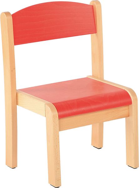 Kinderstuhl mit Lehne Mia, Sitzhöhe (26 / 31 / 35 / 38 cm) und Farbe wählbar