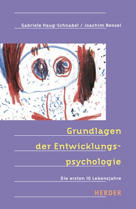Kinderbuch, Illustration, Abstrakte Kunst, Rot Blau, Kindergesicht