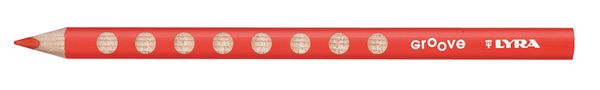 LYRA Groove Jumbo Dreikant-Buntstifte, in 12 Farben sortiert, 144 Stück in Holzbox + Spitzmaschine