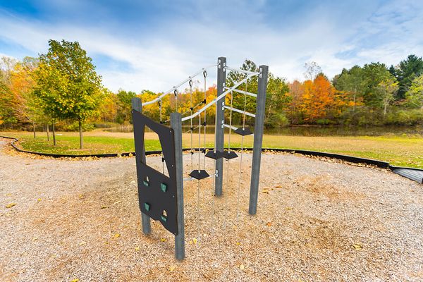 Klettergerät, Spielplatz, Kletterwand, Sprossenwand, Gehäuse
