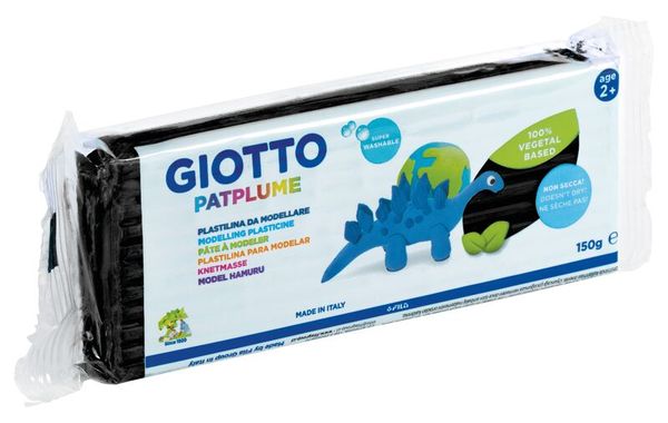 GIOTTO Patplume Kinder-Softknete, 12 x 150 g, farbig sortiert