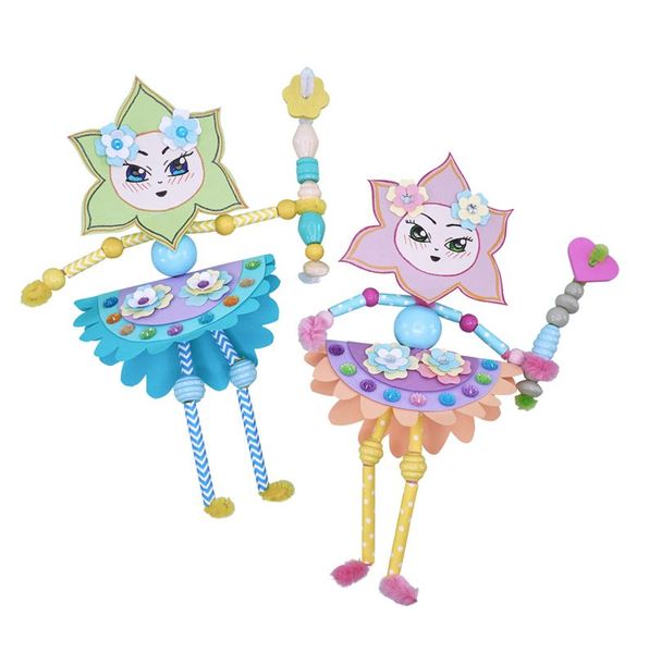 Bastelset Blumenfeenpuppe, 8 Stück Bastelset Blumenfeenpuppe, 8 Stück