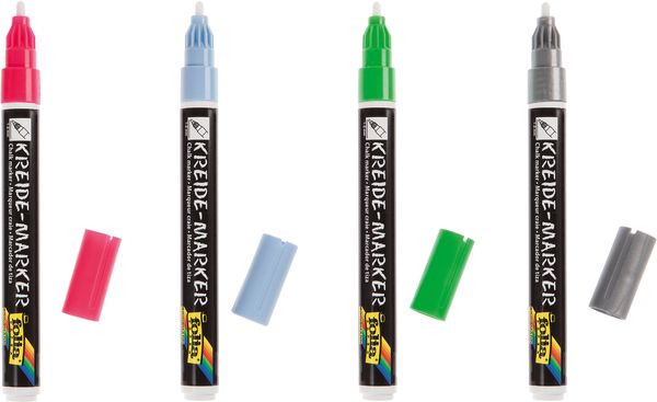 FOLIA Kreidemarker, 5 Stück