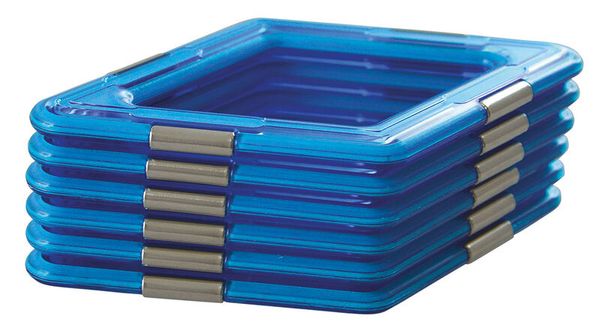 Schüssel, Stapelschale, Klar, Blau, Behälter