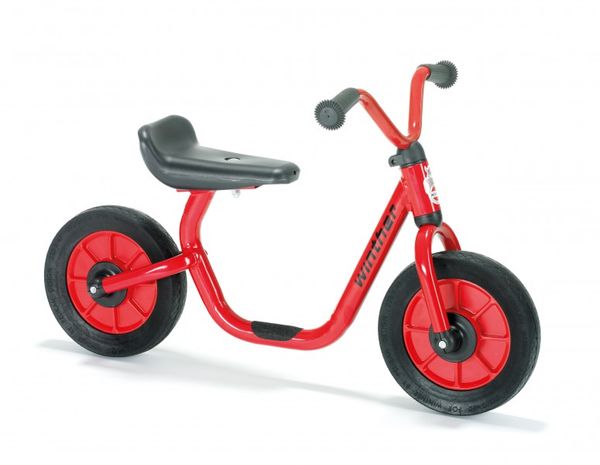 Kinderfahrrad, Dreirad, Rot, Gummireifen, Sitztiefe