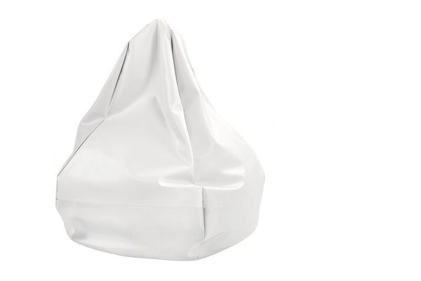 Bean bag, Weiß, Weiches Gewebe, Sitzmöbel, Casual furniture