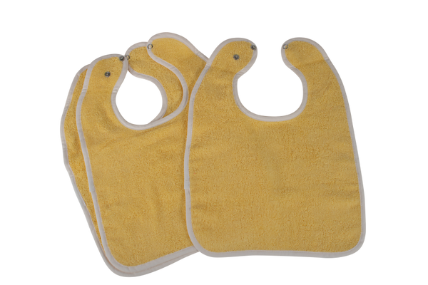 KITAEINKAUF Druckknopflätzchen 3er Pack, 29 x 40 cm, Farbe wählbar