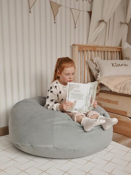 Sitzsack, Kind, Lesen, Bean Bag, Wohnzimmerdeko
