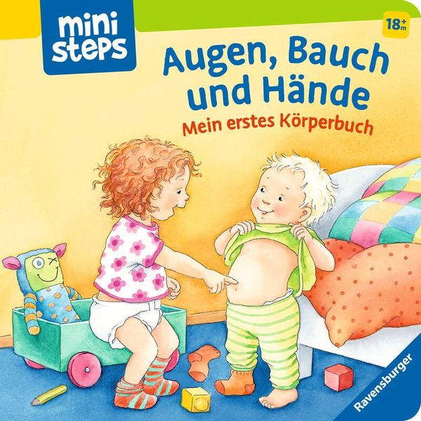 Buchpaket "Bilderbücher für die Krippe" Werbung, Baby, Person, Plakat, Gesicht