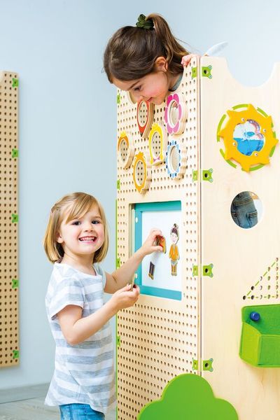 PLUG IT "Activity Spielhaus Set", 136-tlg. PLUG IT "Activity Spielhaus Set", 136-tlg.