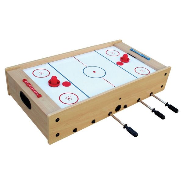 Mini-Tischkicker-Airhockey Big Fun 2in1 Tischaufleger, 2-4 Spieler, ab 3 Jahre Mini-Tischkicker-Airhockey Big Fun 2in1 Tischaufleger, 2-4 Spieler, ab 3 Jahre