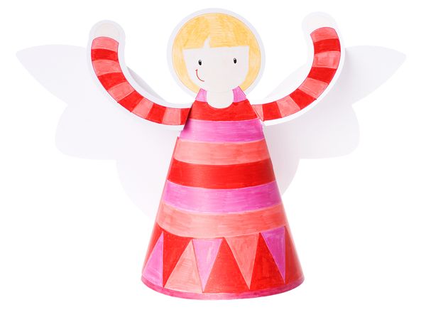Papieraufsteller Großes Engelchen, 12 Stück (SONDERANGEBOT)