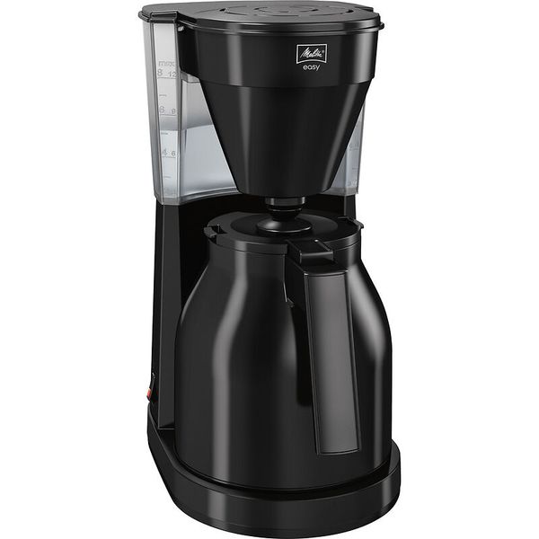 Kaffeemaschine, Filterkaffeemaschine, Schwarz, Edelstahl, Kaffeemodul