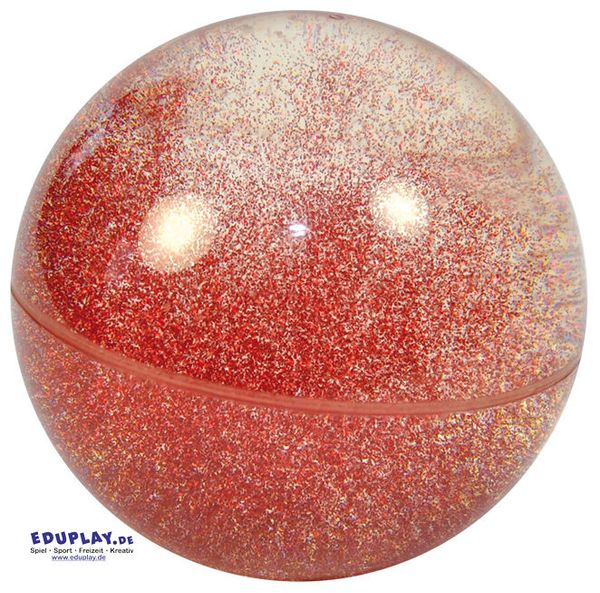 Gummi Ball, Glitzerball, Glitzer, Spielball, Kugel