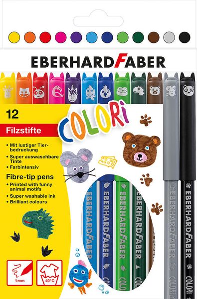 Filzstifte, Markerset, Farbstifte, Buntstifte, Kinderzeichnen