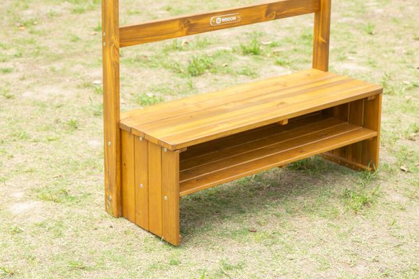 Outdoor-Garderobe, LxBxH 101 x 36 x 120 cm Outdoor-Garderobe, LxBxH 101 x 36 x 120 cm