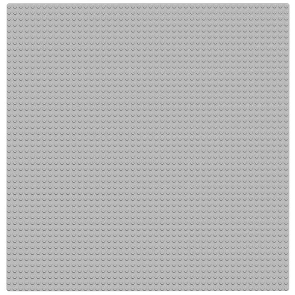 11024 LEGO® graue Bauplatte V29, 5 Stück