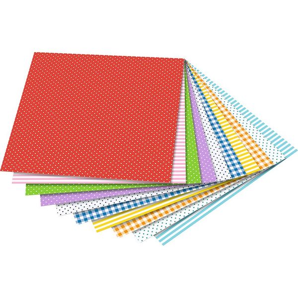 FOLIA Origamipapier BASIC INTENSIV, 20 x 20 cm, 50 Blatt