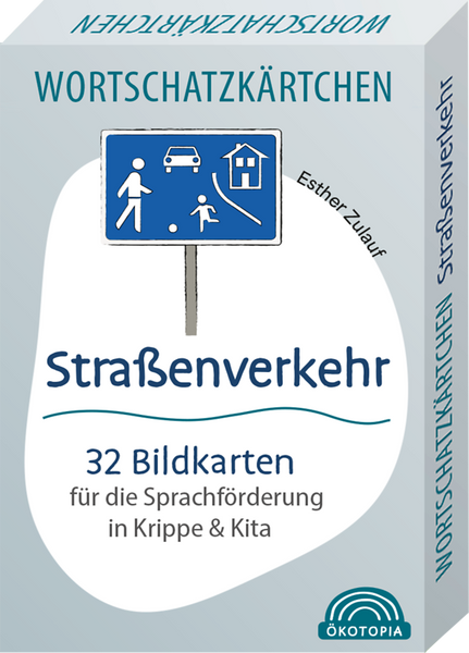 Straßenverkehr, Bildkarten, Wörterkartensatz, Sprachförderung, Krippe-Kita