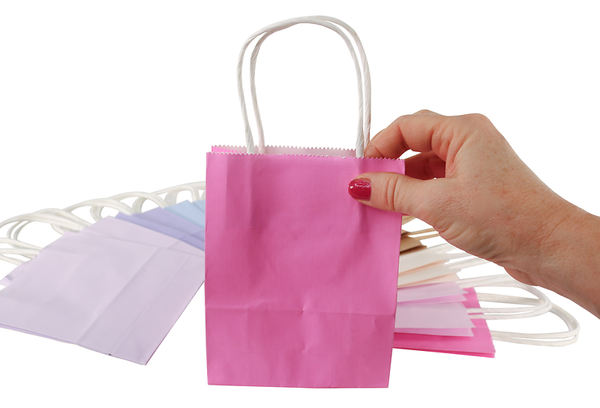 FOLIA Papiertüten S, farbig sortiert TREND, 20 Stück