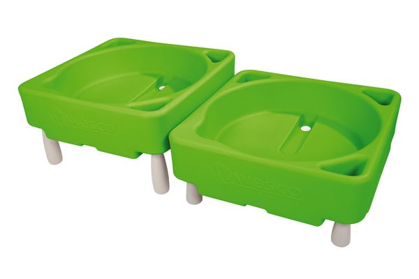 Grosser Sand- und Wasser-Spieltisch - 2er-Set, in verschiedenen Höhen und Farben Grosser Sand- und Wasser-Spieltisch - 2er-Set, in verschiedenen Höhen und Farben