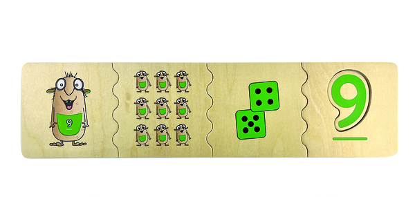 Mormels "Numbers" - Das Legepuzzle mit Zahlen Mormels "Numbers" - Das Legepuzzle mit Zahlen