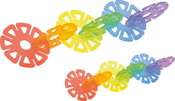 Steckblumen transparent, 640 Teile Steckblumen transparent, 640 Teile