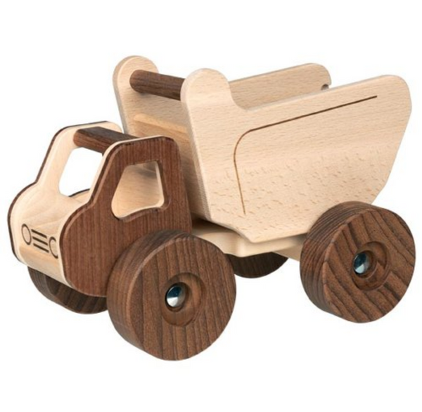 GOKI nature - Muldenkipper, Holz, ab 3 Jahre GOKI nature - Muldenkipper, Holz, ab 3 Jahre