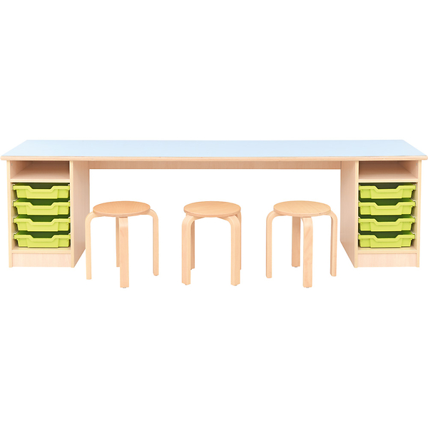 werkbank, kinder muebl, hocker, holz, aufbewahrungsschübe