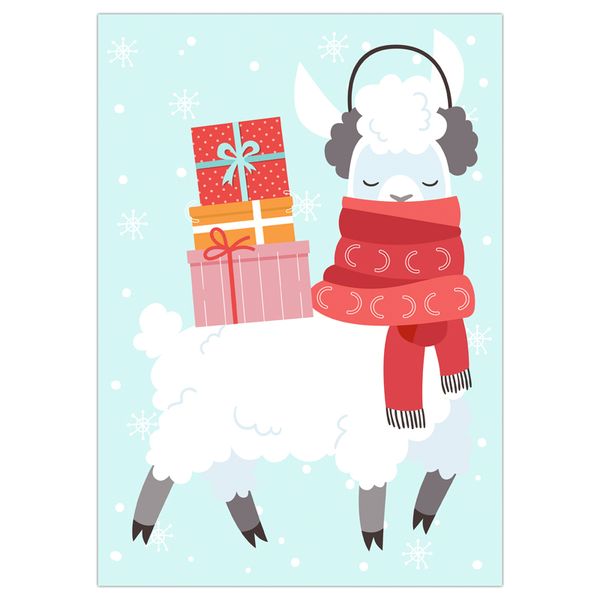Winterliche Flechtmotive