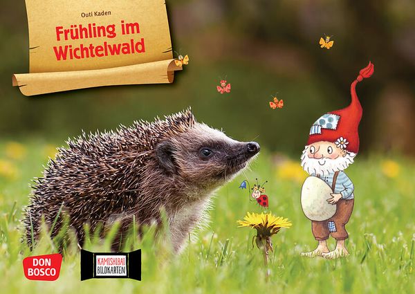 Kamishibai Bildkartenset - Frühling im Wichtelwald
