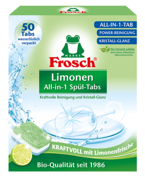 FROSCH Geschirrspül-All-in-1 Tabs , 50er FROSCH Geschirrspül-All-in-1 Tabs , 50er