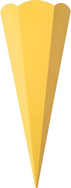 FOLIA Schultüten-Rohlinge, eckig, aus Fotokarton, 68 cm, 5 Stück, Farbe wählbar