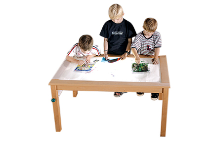 Kindertisch, Holztisch, Spieltisch, Kinderwerkbank, Arbeitsfläche