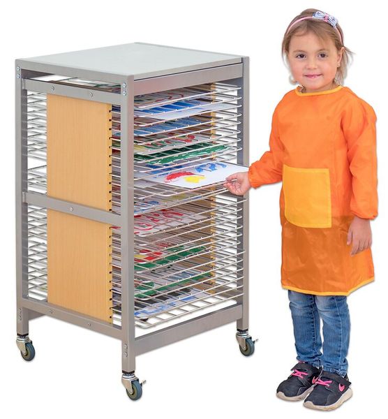 Kunstkiste, Kunstwerk-Korbe, Wandregal?, Drahtregal, Materialien-sortierwagen