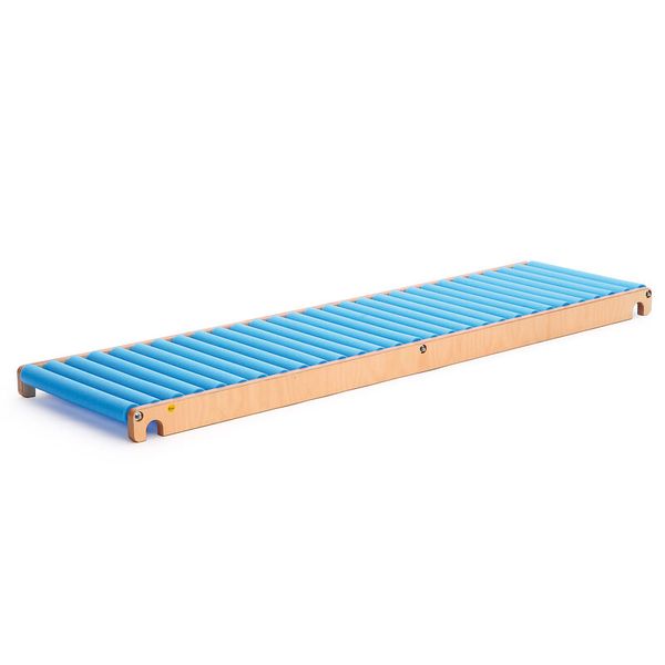 rollen, holzrahmen, blau, roller, brett